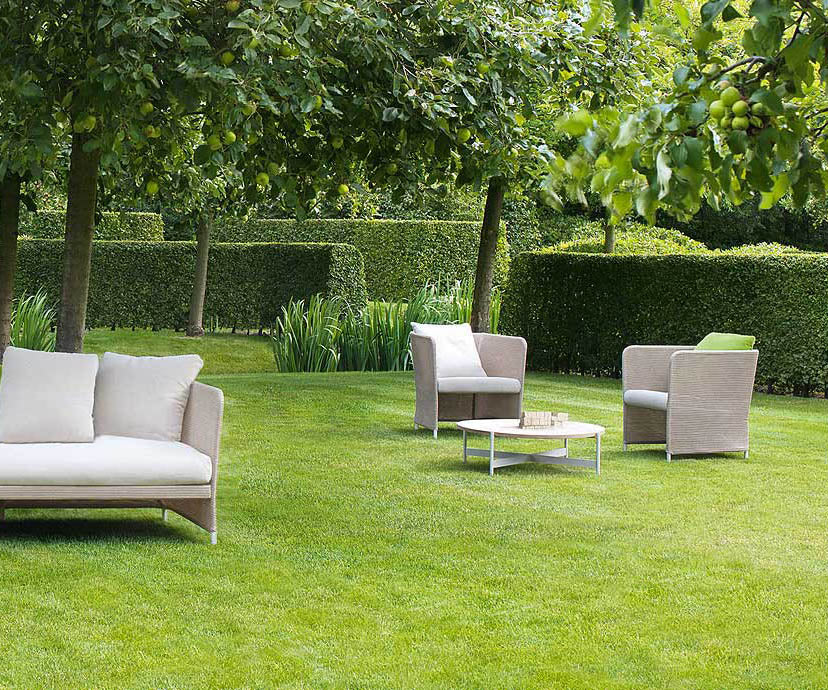 High-end Paola Lenti Teatime Outdoor Lounge Chair for Modern Outdoor Spaces Casa Design Group