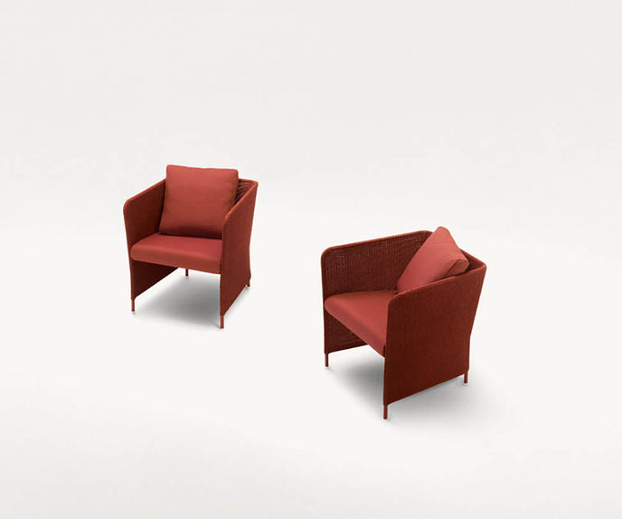 High-end Paola Lenti Teatime Outdoor Lounge Chair for Modern Outdoor Spaces Casa Design Group