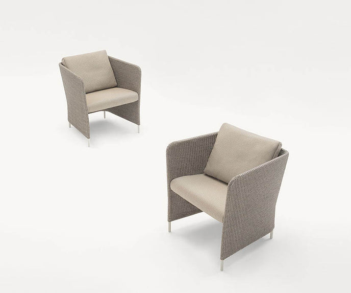 High-end Paola Lenti Teatime Outdoor Lounge Chair for Modern Outdoor Spaces Casa Design Group