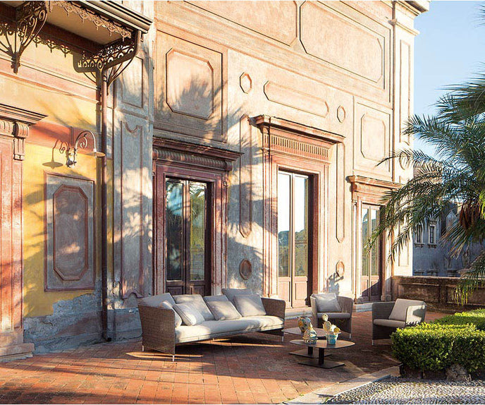 Teatime Outdoor Sofa by Paola Lenti for Comfortable and Stylish Outdoor Living Casa Design Group