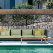 Teak Contemporary Teka 009 Outdoor Coffee Table by Roda | Casa Design Group