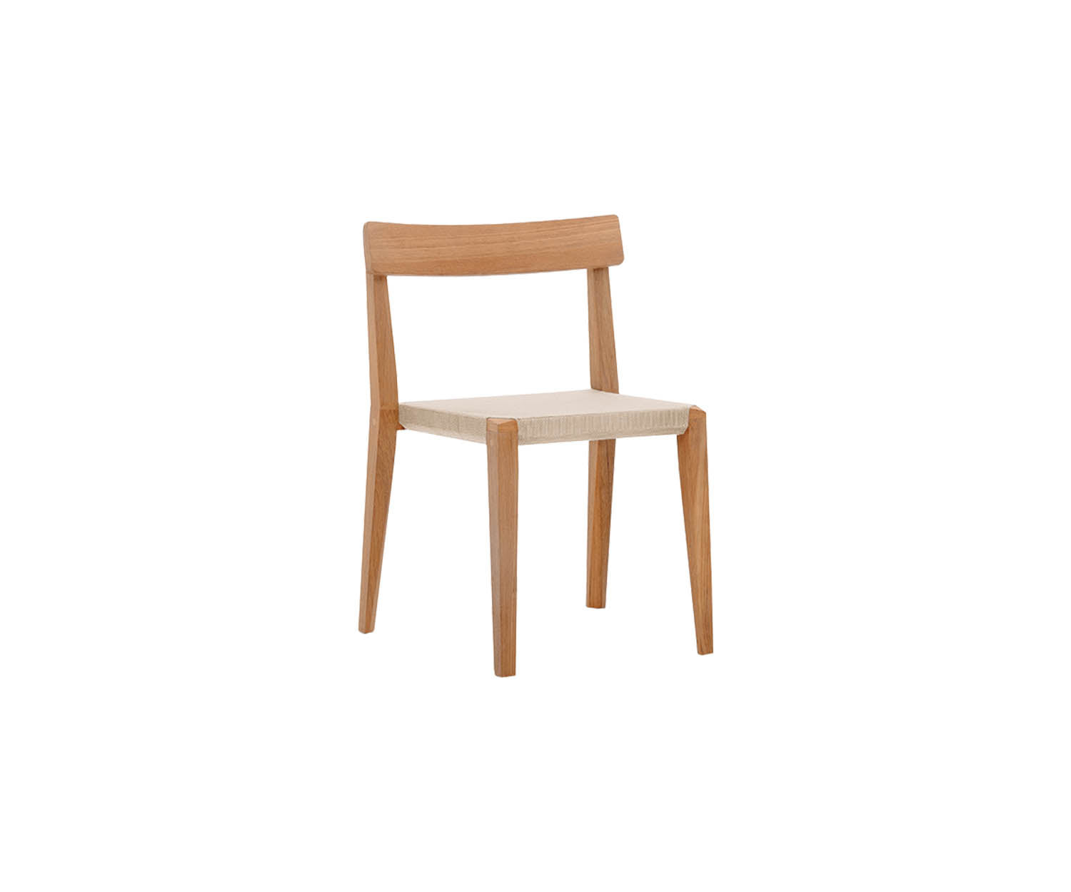 Modern Teka 171 Dining Chair by Roda | Contemporary Outdoor Teak Chair | Casa Design Group