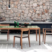 Modern Teka 171 Dining Chair by Roda | Contemporary Outdoor Teak Chair | Casa Design Group