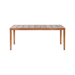 Contemporary Teka 173 Outdoor Teak Dining Table by Roda | Casa Design Group