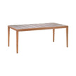 Contemporary Teka 173 Outdoor Teak Dining Table by Roda | Casa Design Group