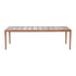 Contemporary Teka 174 Teak Outdoor Dining Table by Roda | Casa Design Group