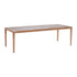 Contemporary Teka 174 Teak Outdoor Dining Table by Roda | Casa Design Group