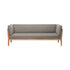 Luxury Teka Outdoor Sofa by Roda with Teak Frame and Cushions | Casa Design Group