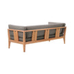 Luxury Teka Outdoor Sofa by Roda with Teak Frame and Cushions | Casa Design Group