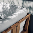Luxury Teka Outdoor Sofa by Roda with Teak Frame and Cushions | Casa Design Group