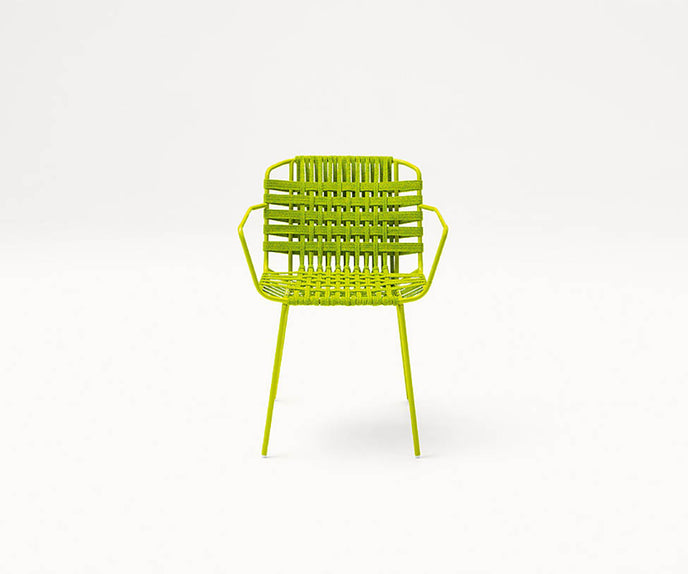 Hand-woven Telar Outdoor Chair by Paola Lenti Ideal for Outdoor Dining Settings Casa Design Group