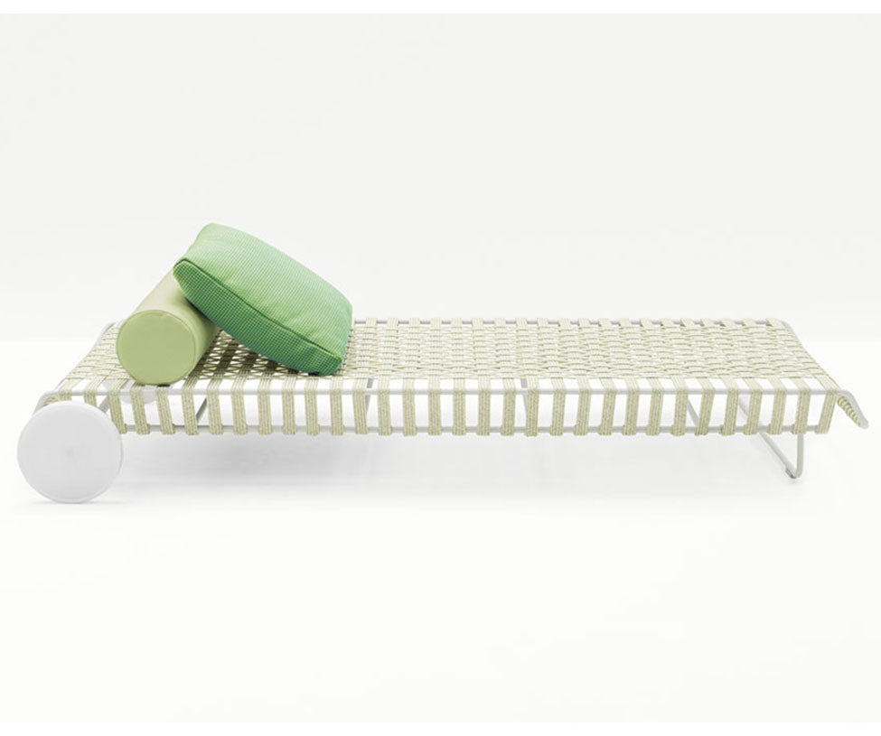 High-End Telar Outdoor Chaise Lounge by Paola Lenti Casa Design Group