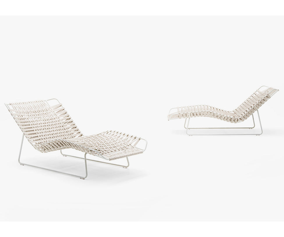 High-End Telar Outdoor Chaise Lounge by Paola Lenti Casa Design Group