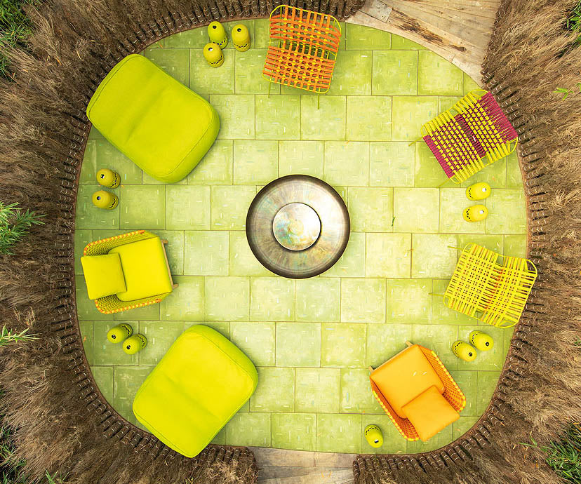 High End Telar Outdoor Lounge Chair by Paola Lenti Casa Design Group