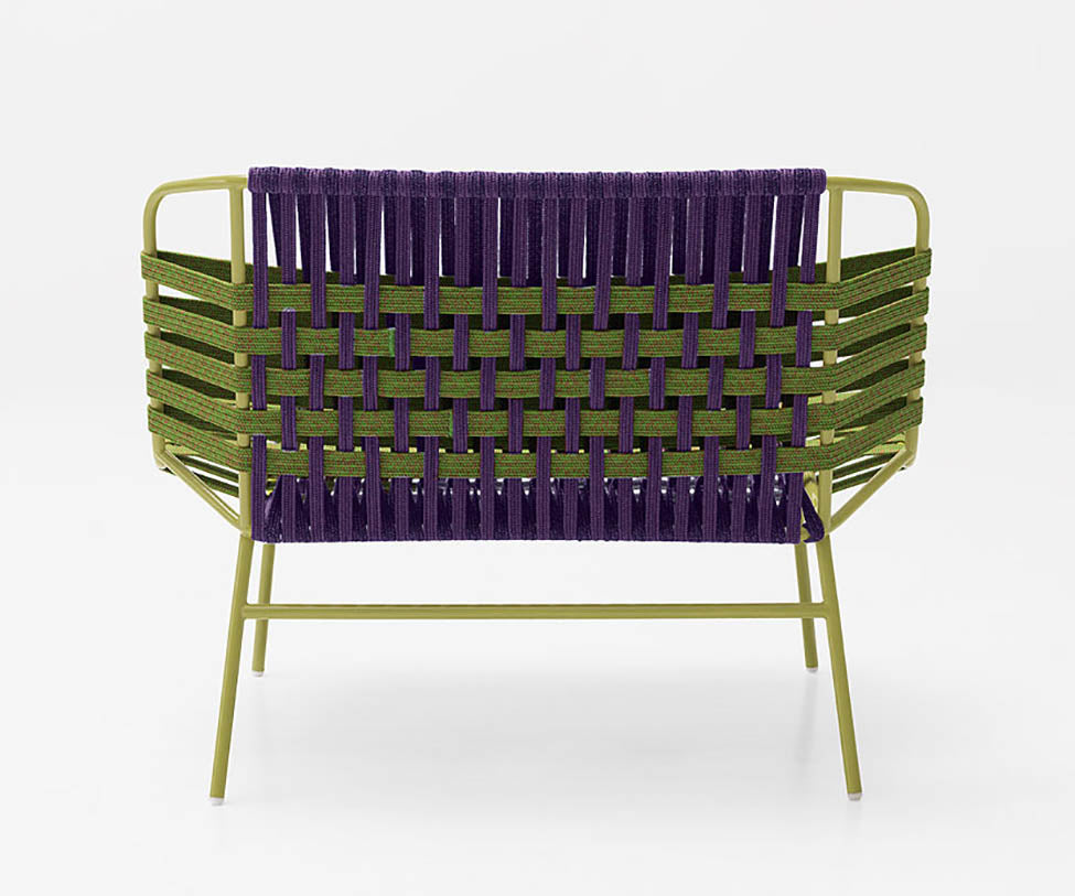 High End Telar Outdoor Lounge Chair by Paola Lenti Casa Design Group
