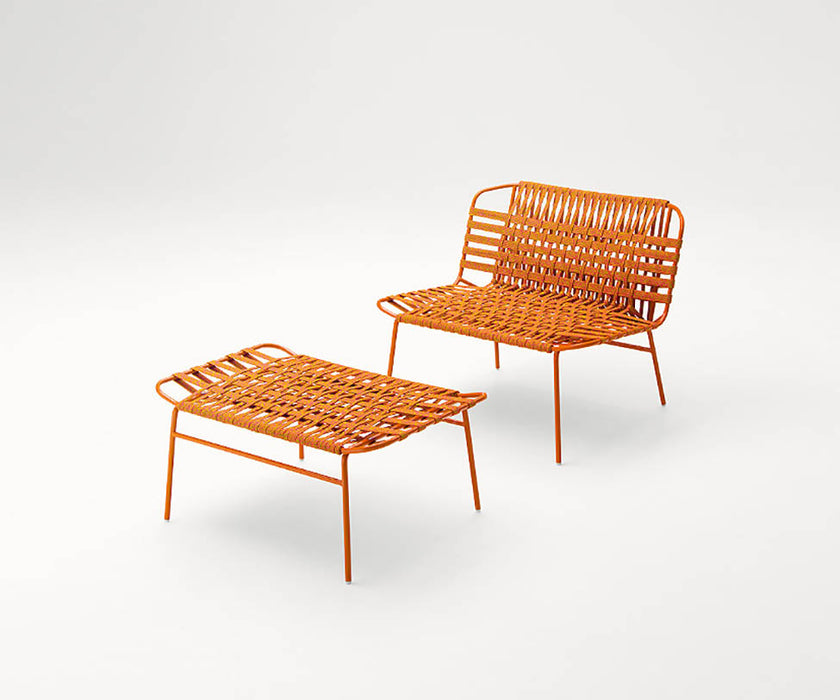 Unique Telar Outdoor Pouf by Paola Lenti Luxury Italian Furniture Casa Design Group