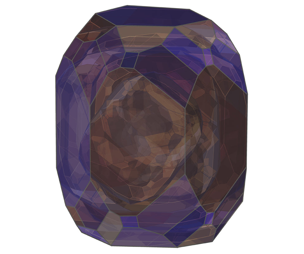 Crystal Purple Rug Moooi