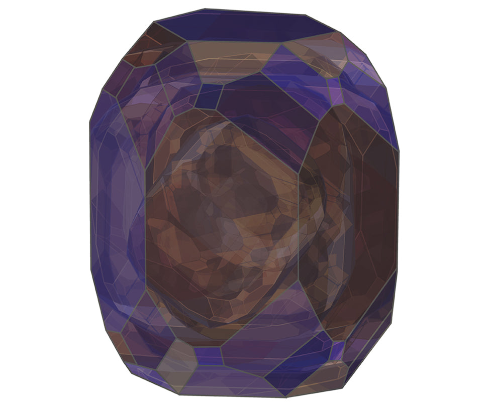 Crystal Purple Rug Moooi