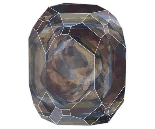 Crystal Brown Rug Moooi
