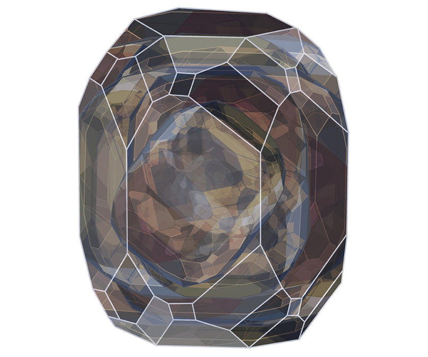Crystal Brown Rug Moooi
