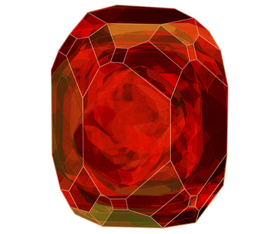 Crystal Red Rug Moooi