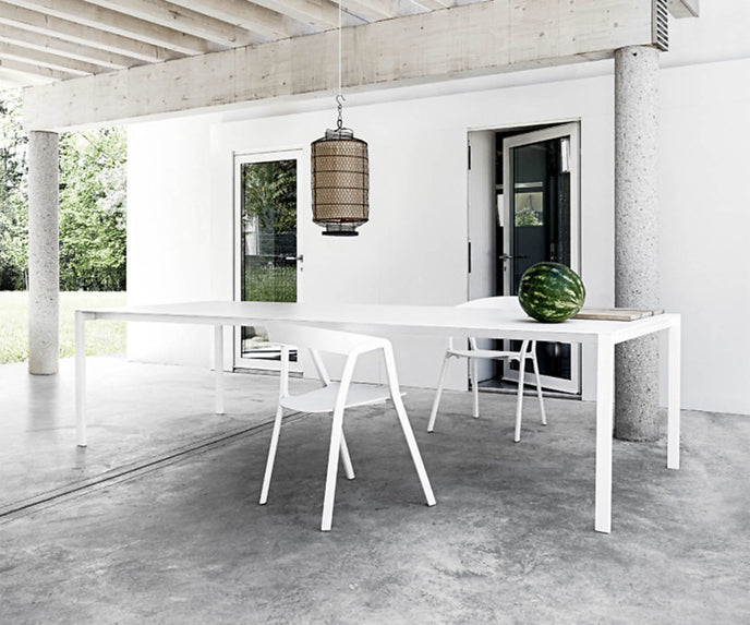 High end Thin-k Outdoor Table by Kristalia Casa Design
