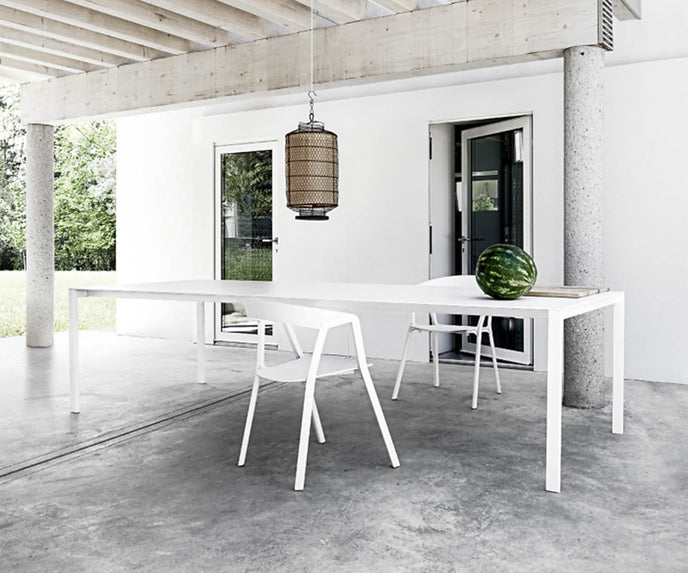High end Thin-k Longo Outdoor Table by Kristalia Casa Design