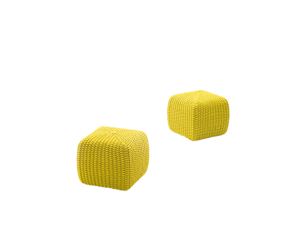 Tide Outdoor Pouf by Paola Lenti Handwoven Rope Pouf for Outdoor Comfort Casa Design Group