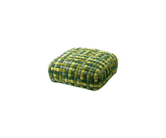 High-end Tobit Outdoor Pouf by Paola Lenti for Outdoor Comfort Casa Design Group