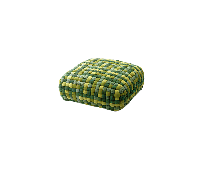 High-end Tobit Outdoor Pouf by Paola Lenti for Outdoor Comfort Casa Design Group