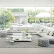 High-end Tobit Outdoor Pouf by Paola Lenti for Outdoor Comfort Casa Design Group