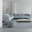High-end Tobit Outdoor Pouf by Paola Lenti for Outdoor Comfort Casa Design Group