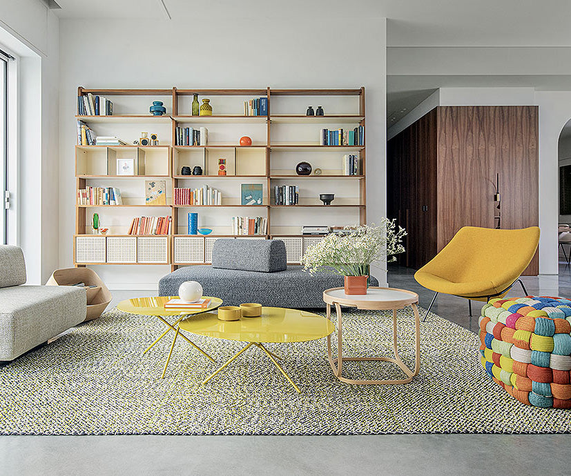 High-end Tobit Outdoor Pouf by Paola Lenti for Outdoor Comfort Casa Design Group