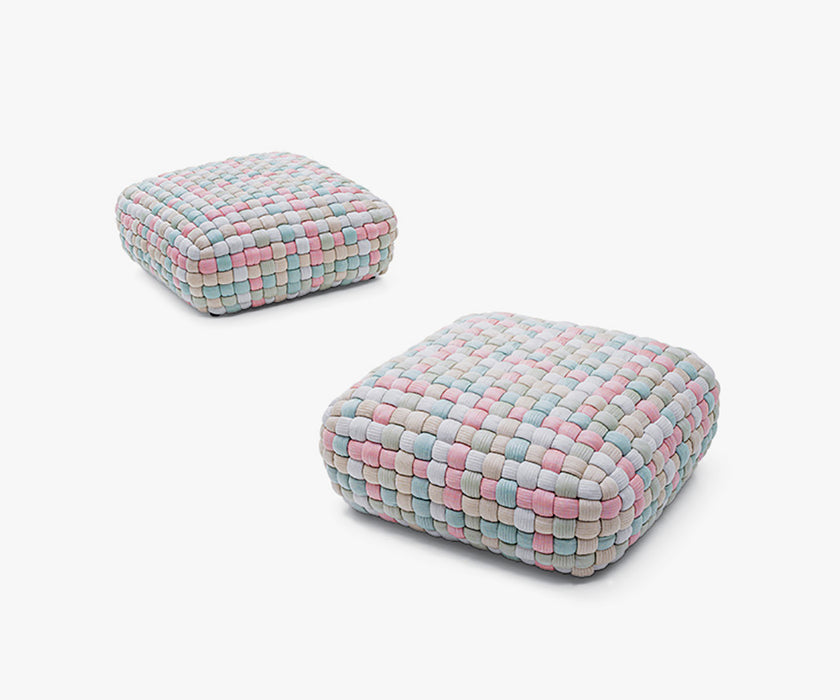 High-end Tobit Outdoor Pouf by Paola Lenti for Outdoor Comfort Casa Design Group