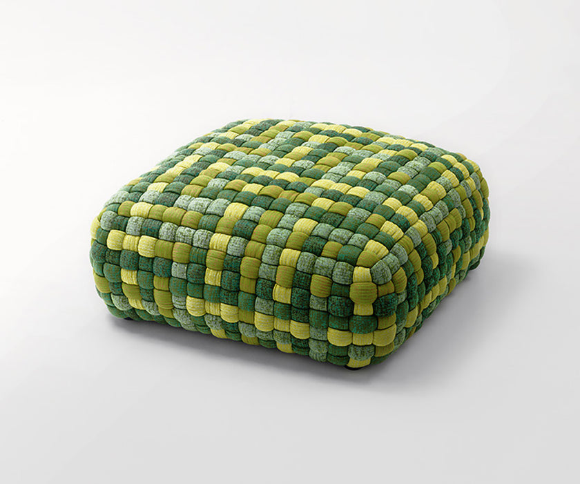 High-end Tobit Outdoor Pouf by Paola Lenti for Outdoor Comfort Casa Design Group
