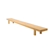 Elegant Toku Outdoor Bench with Cedar Heartwood Structure Casa Design Group