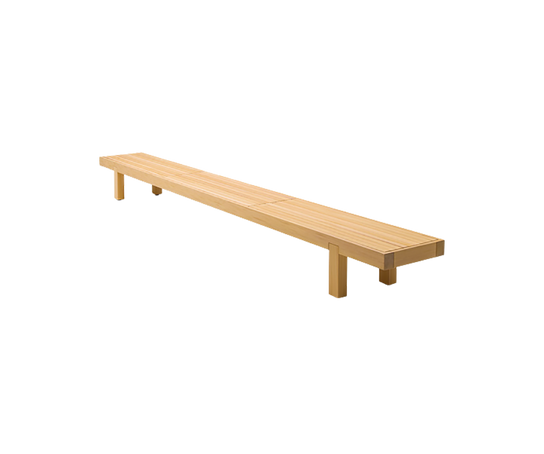 Elegant Toku Outdoor Bench with Cedar Heartwood Structure Casa Design Group