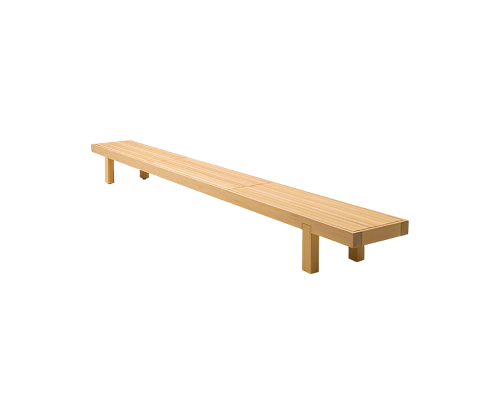 Elegant Toku Outdoor Bench with Cedar Heartwood Structure Casa Design Group