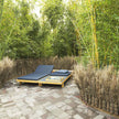 Comfortable Toku Outdoor Sun Bed by Paola Lenti for Ultimate Comfort Casa Design Group
