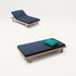 Comfortable Toku Outdoor Sun Bed by Paola Lenti for Ultimate Comfort Casa Design Group