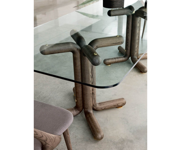 Tondo 2 Basi Dining Table Porada