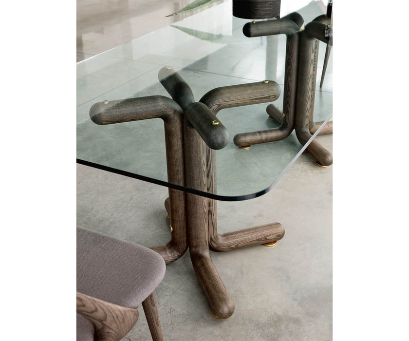 Tondo 2 Basi Dining Table Porada