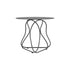 High end Trame End Table by Kenneth Cobonpue Casa Design