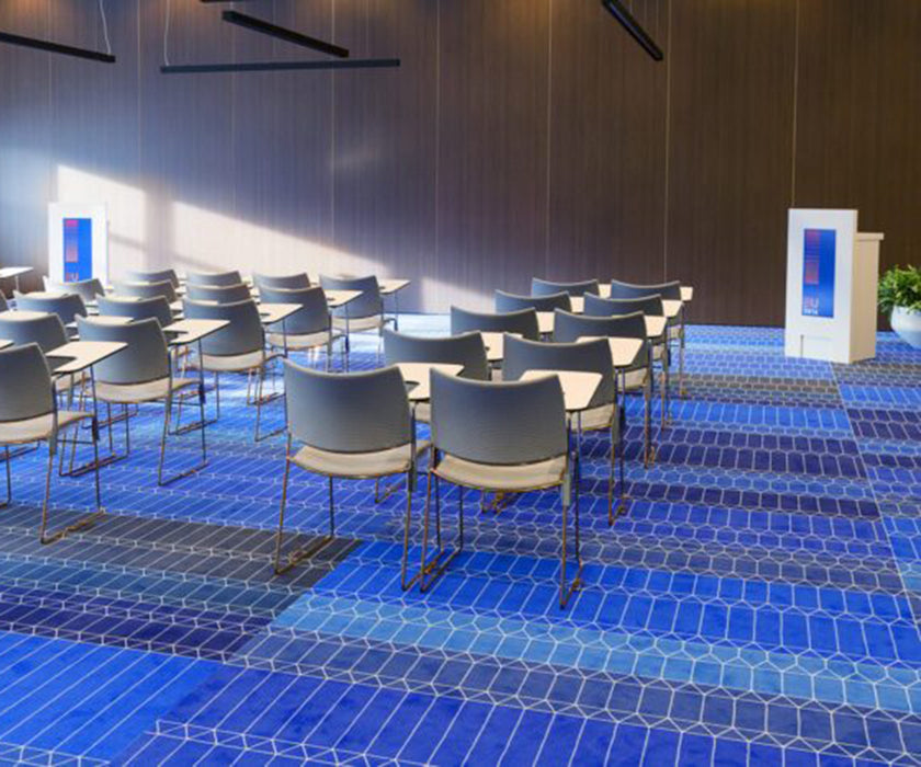Zigzag Blue Broadloom  Moooi