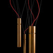 High End Tubular Light Pendant by Henge Casa Design Group