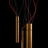 High End Tubular Light Pendant by Henge Casa Design Group