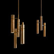 High End Tubular Light Pendant by Henge Casa Design Group