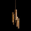High End Tubular Light Pendant by Henge Casa Design Group