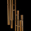High End Tubular Light Pendant by Henge Casa Design Group