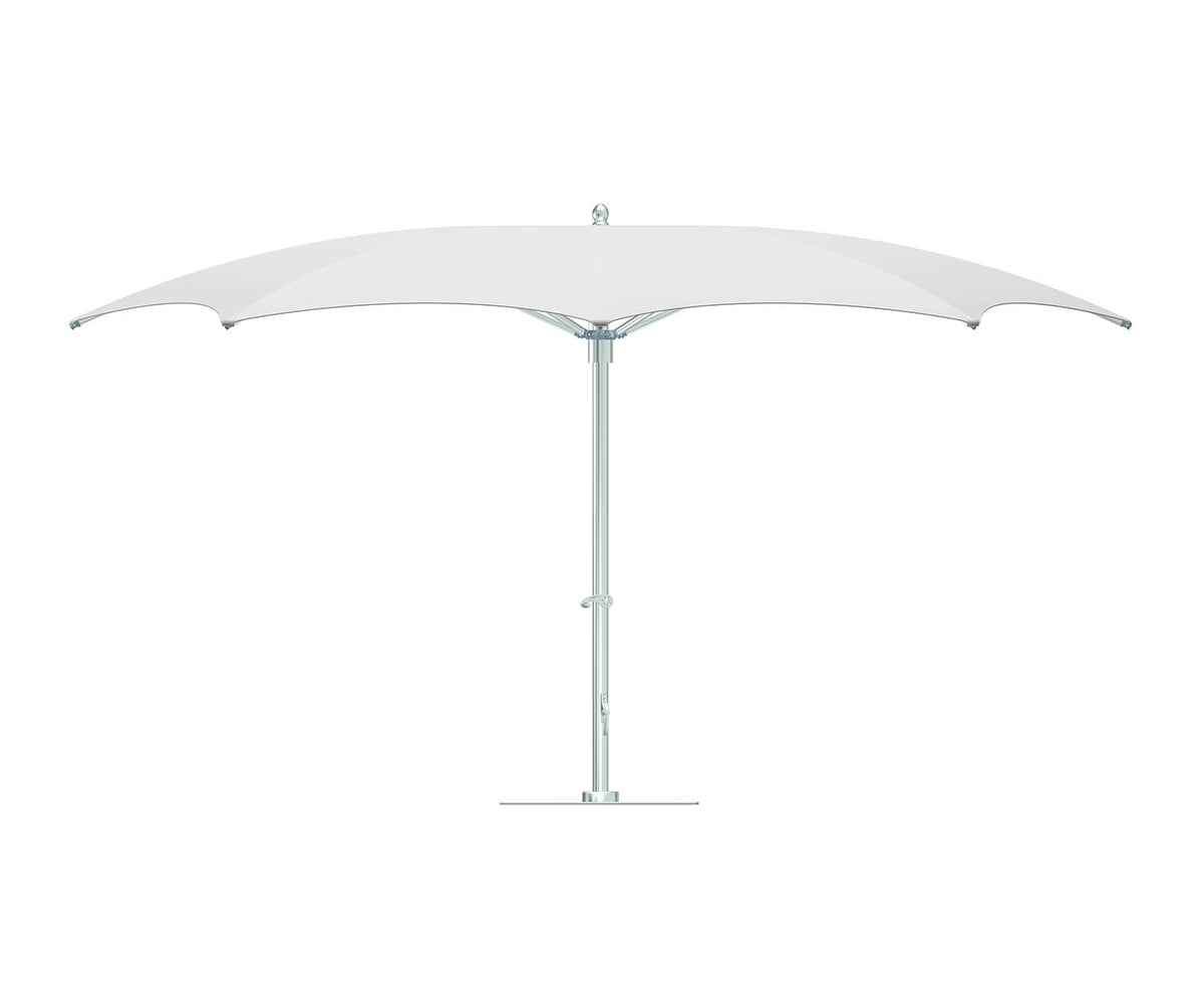Modern curved marine-grade umbrella by Tuuci Ocean Master Max | Casa Design Group
